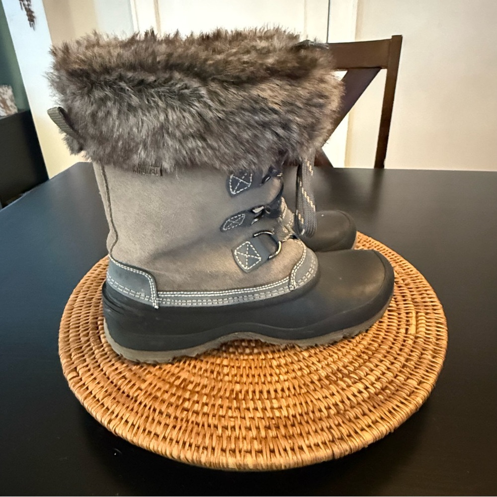 Faux Fur‎ Trim Winter Boots